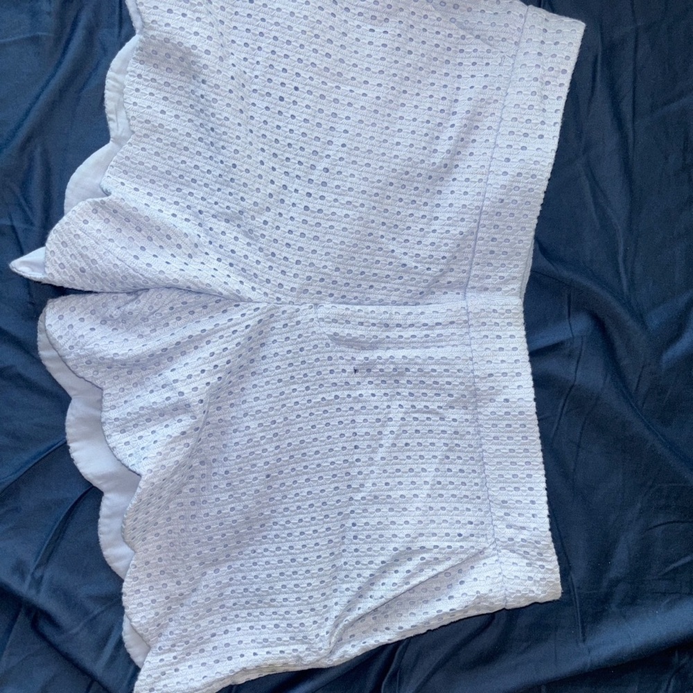 Club Monaco Light Blue Eyelet Shorts